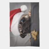 クリスマスプグ キッチンタオル (縦)