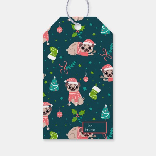 クリスマスプグ ギフトタグ (裏面)