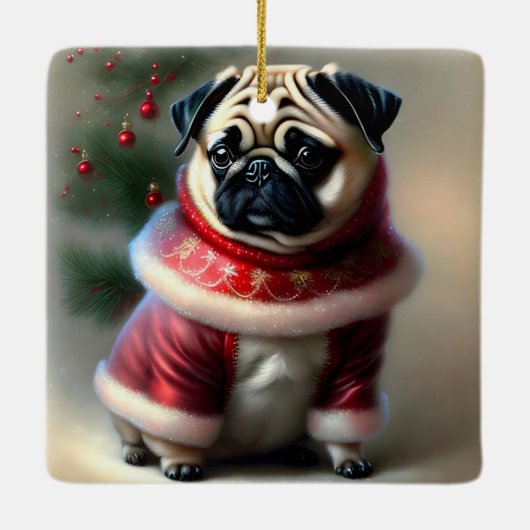 クリスマスプグ セラミックオーナメント (裏面)