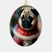 クリスマスプグ セラミックオーナメント (右)