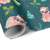 クリスマスプグ ラッピングペーパー (ロールコーナー)