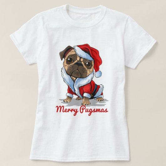 クリスマスプグ Tシャツ (デザイン正面)