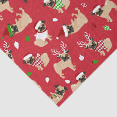 クリスマスプッグレッド 薄葉紙 (詳細)