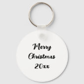 クリスマスプディングキーチェーン キーホルダー (裏面)