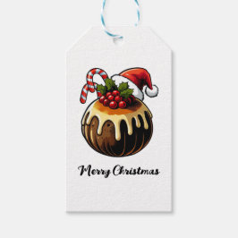クリスマスプディングギフトラベル ギフトタグ