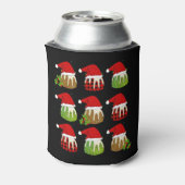クリスマスプディングサンタハッツ 缶クーラー (缶裏面)