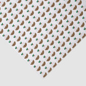 クリスマスプディングパターン 薄葉紙 (詳細)