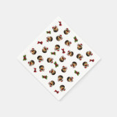 クリスマスプディング紙ナプキン スタンダードカクテルナプキン (角)