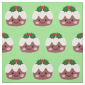 クリスマスプディング1 ファブリック (見本)