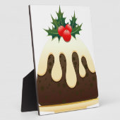 クリスマスプディング フォトプラーク (側面)