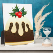 クリスマスプディング フォトプラーク (側面)