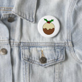 クリスマスプディング 缶バッジ (インサイチュ)