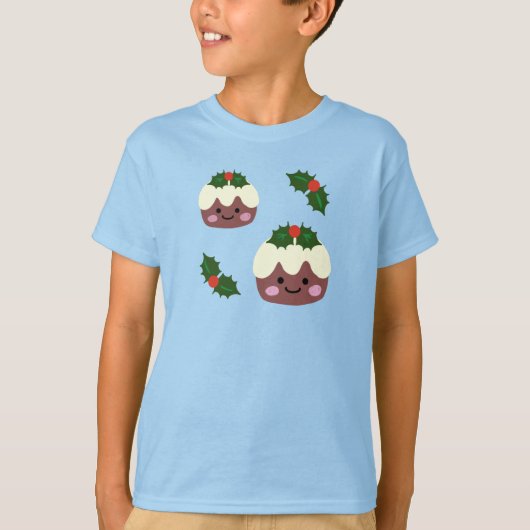 クリスマスプディング Tシャツ (正面)