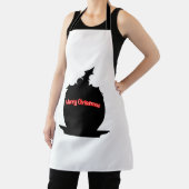 クリスマスプディングSILHOUETTE エプロン (インサイチュ)