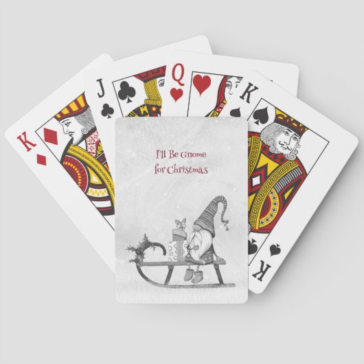 クリスマスプニーBWホリデーの格言 トランプ (裏面)