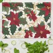 クリスマスプラントが生まれるキッチンタオル キッチンタオル (折り畳み)