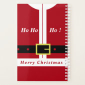 クリスマスプランナーギフトサンタクロース プランナー手帳 (裏面)