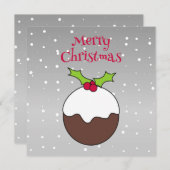 クリスマスプリンのグリーティングカード シーズンカード (正面/裏面)