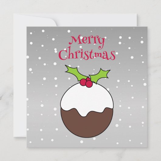 クリスマスプリンのグリーティングカード シーズンカード (正面)