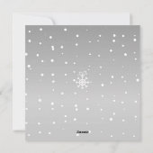 クリスマスプリンのグリーティングカード シーズンカード (裏面)