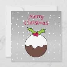 クリスマスプリンのグリーティングカード