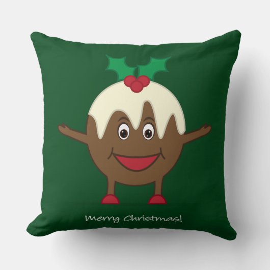 クリスマスプリンの漫画のキャラクター クッション (正面)