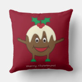 クリスマスプリンの漫画のキャラクター クッション (裏面)