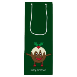 クリスマスプリンの漫画のキャラクター ワインギフトバッグ