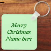 クリスマスプリンカスタムグ キーホルダー (裏面)