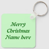 クリスマスプリンカスタムグ キーホルダー (裏面)