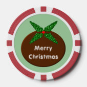 クリスマスプリンカスタムグ ポーカーチップ (正面)