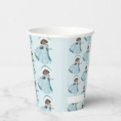 クリスマスプリンセス魅惑ガールズスノーフレーク 紙コップ (右)