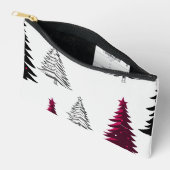 クリスマスプリントカットソーバッグ アクセサリーポーチ (見開き)