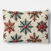 クリスマスプリントカットソーバッグ アクセサリーポーチ (裏面)