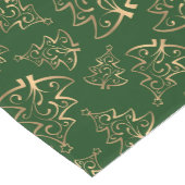 クリスマスプリント ミディアムテーブルランナー (コーナー)