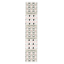 クリスマスプリント ミディアムテーブルランナー