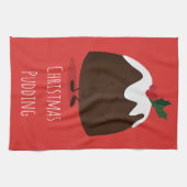 クリスマスプリン漫画キャラクターキッチンタオル キッチンタオル (横)