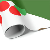 クリスマスプリン絵文字 ラッピングペーパー (ロールコーナー)