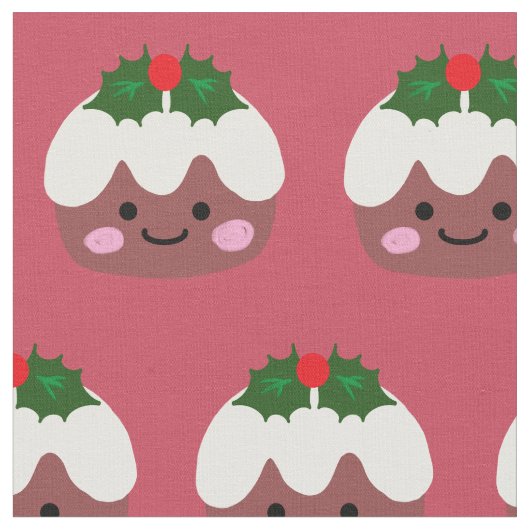 クリスマスプリン1 ファブリック (クローズアップ)