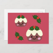 クリスマスプリン シーズンポストカード (正面/裏面)