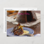 クリスマスプリン ポストカード (正面/裏面)