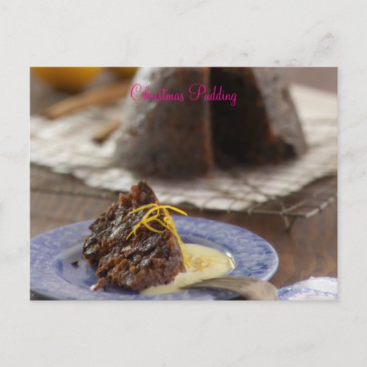 クリスマスプリン ポストカード (正面)