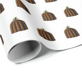 クリスマスプリン ラッピングペーパー (ロールコーナー)