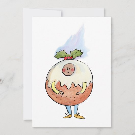 クリスマスプリン 招待状 (正面)