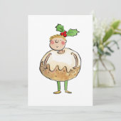 クリスマスプリン 招待状 (スタンド正面)