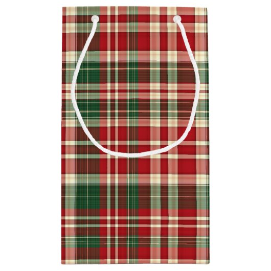 クリスマスプレイド01-抱き枕S スモールペーパーバッグ (裏面)