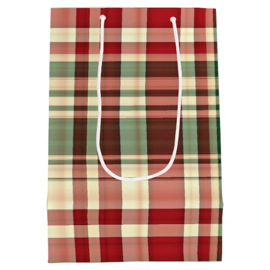 クリスマスプレイド06-抱き枕M ミディアムペーパーバッグ (裏面)