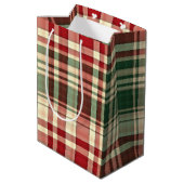 クリスマスプレイド06-抱き枕M ミディアムペーパーバッグ (裏面アングル)