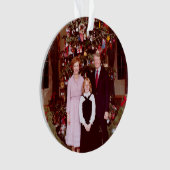 クリスマスプレジデントJames Jimmy Carter White House オーナメント (正面)