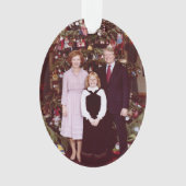 クリスマスプレジデントJames Jimmy Carter White House オーナメント (正面)